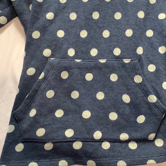 Alternative Apparel Blue with Polka Dots Hoodie Size US Small - Picture 2 of 9